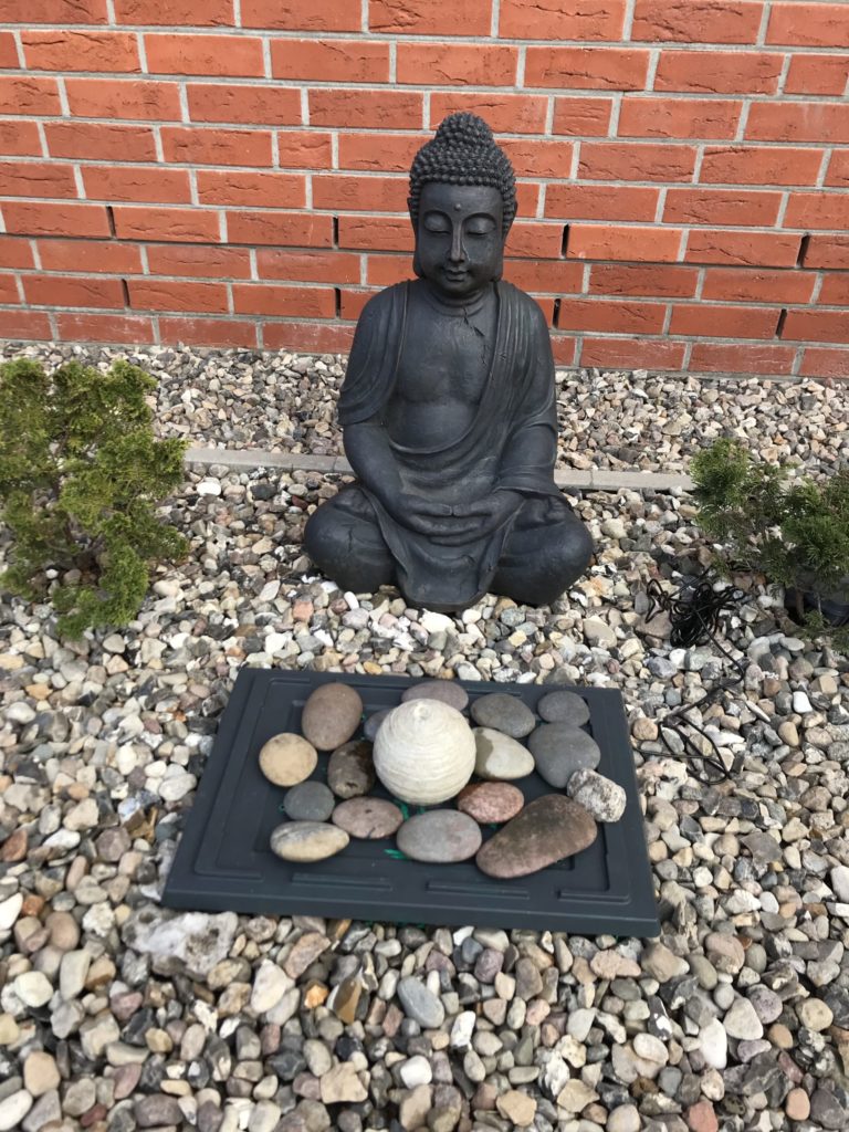 Garten Buddha Steinbeet