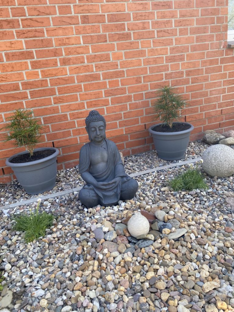 Gartenzeit Buddha